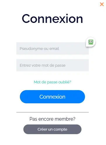 Inicio de sesión de los miembros de PLANET 7 CASINO