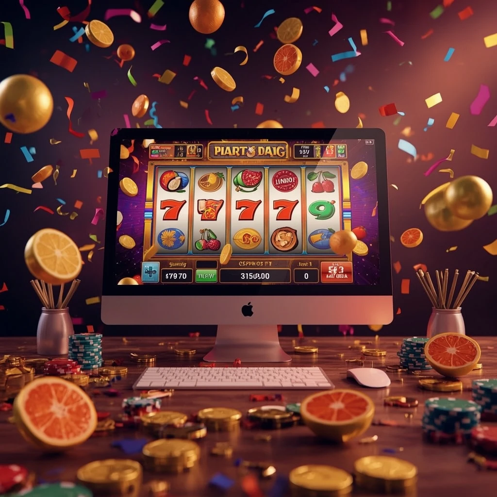 tragamonedas en la pantalla PLANET 7 CASINO